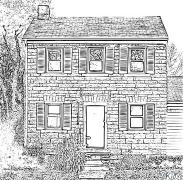 房子 可打印的彩页